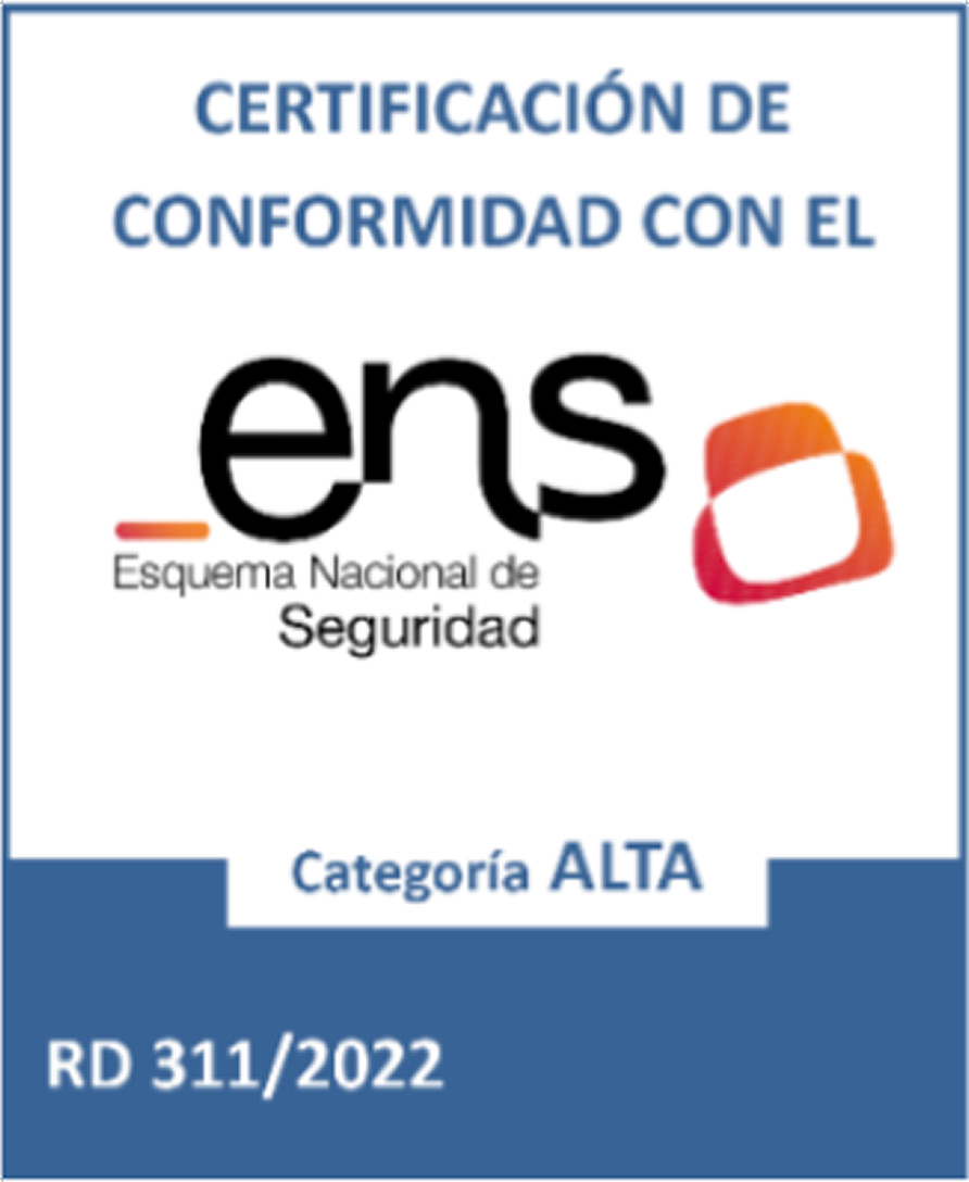Certificación ENS categoría alta